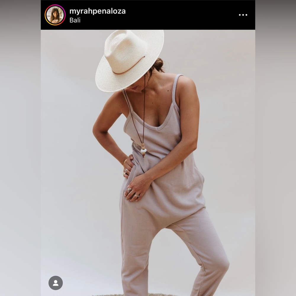 Myrah Penaloza Royal Lavendar Luminous Playsuit - one size nwt